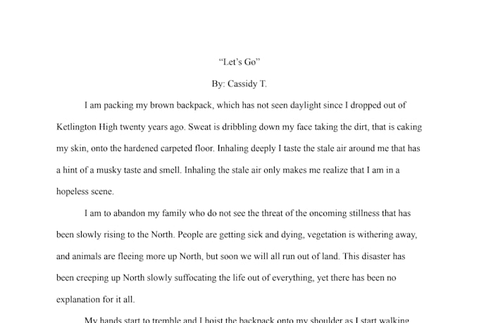 do thorough work as your proofreader and editor